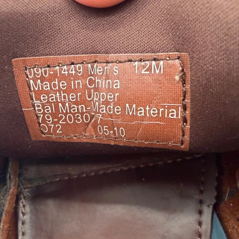 Dockers Mens Brown Leather Boat Shoes Moc Toe Loafers 090-14449 Size 12M